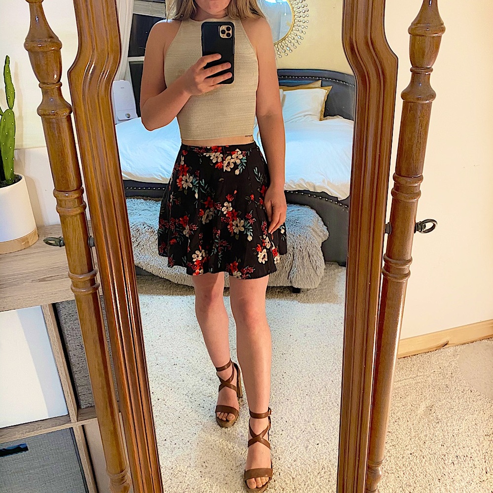 Floral Hollister Skirt